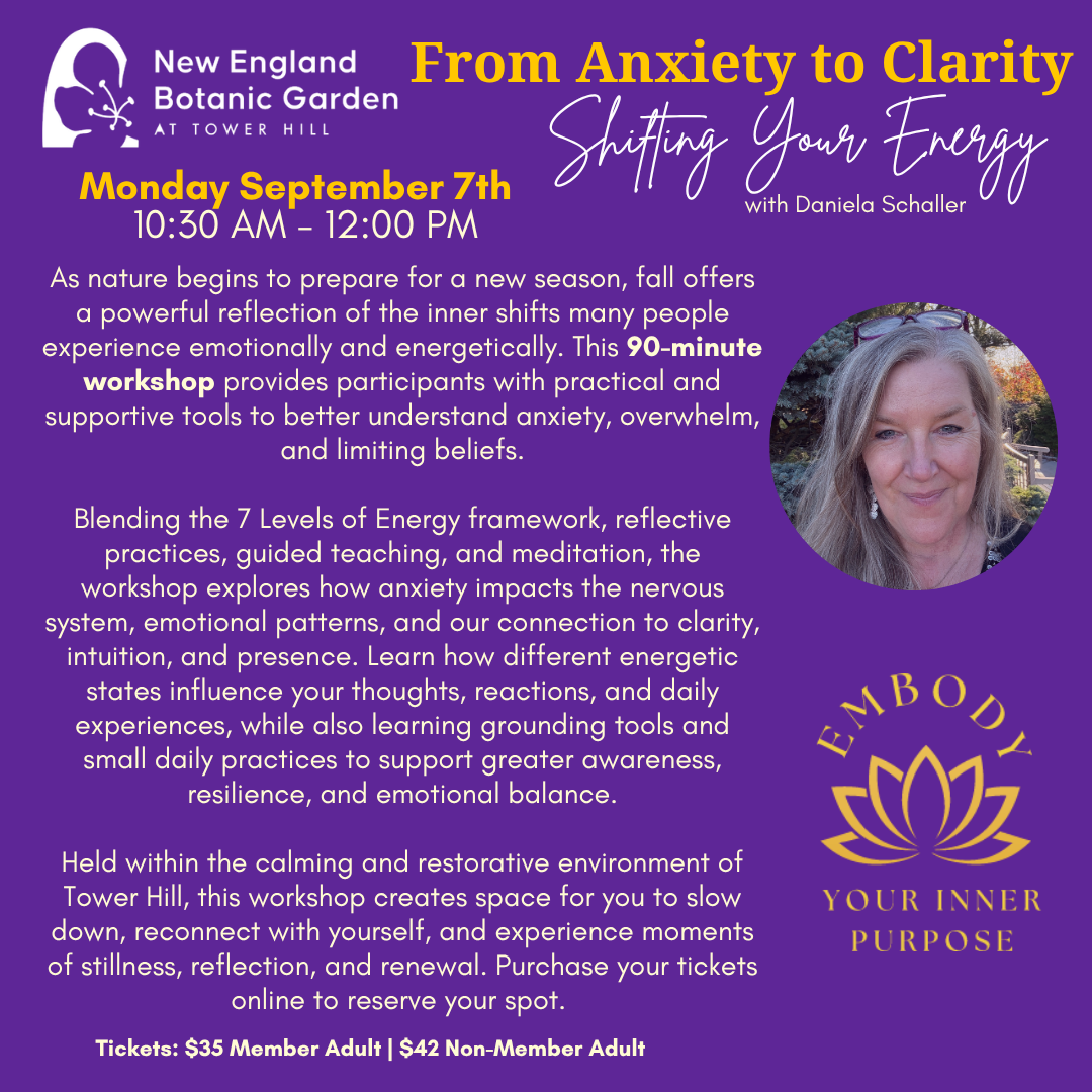 Anxiety Workshop Reconnecting With Yourself
